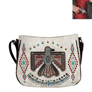 Eagle Native American Print Pattern Crossbody bags